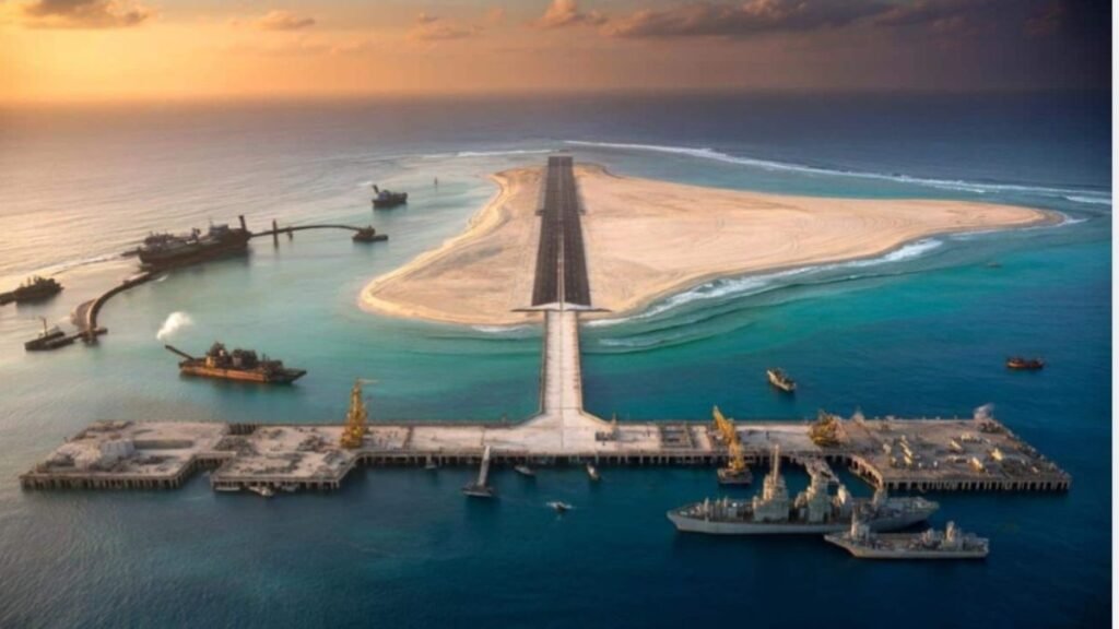 After dumping tonnes of sand into the ocean for more than 12 years, China has succeeded in creating entirely new islands from scratch