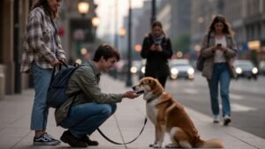 Avvertimento per gli amanti dei cani: chi si ferma per strada per accarezzare gli animali rischia di trascurare il loro tempo e la loro sicurezza, dicono gli specialisti
