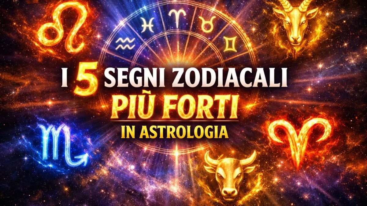 I 5 segni zodiacali più forti in astrologia
