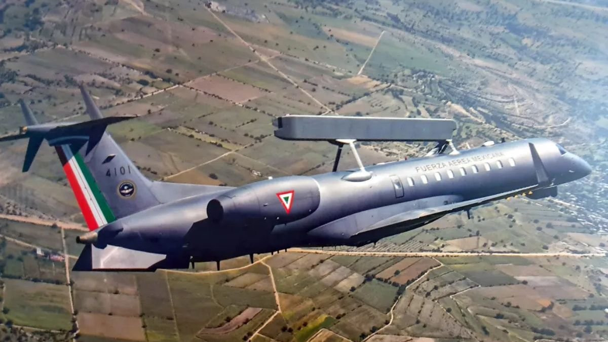 EMB-145 SA-AEW&C; el sistema de vigilancia aérea más importante de México