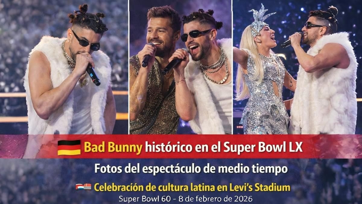 FOTOS: Bad Bunny en el Super Bowl LX, una locura latina en el show del medio tiempo