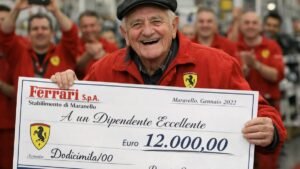 Ferrari, bonus storico per i lavoratori di Maranello