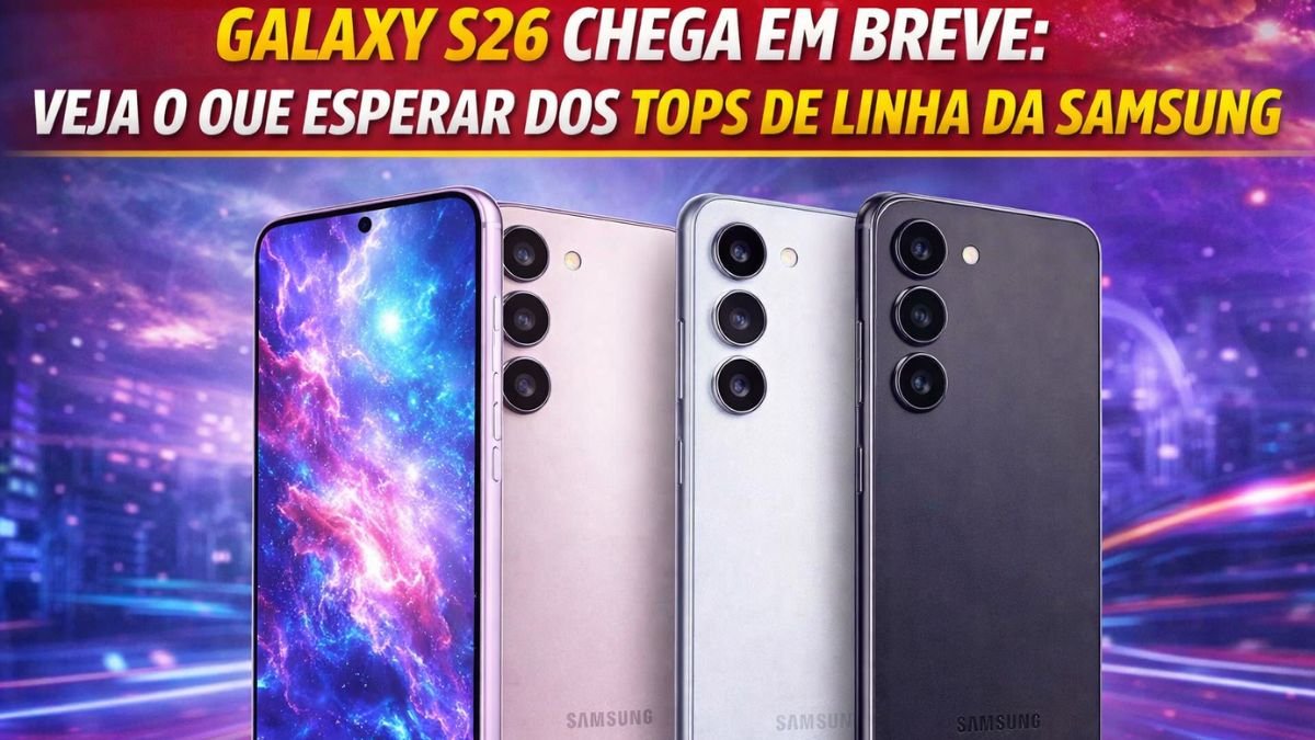 Galaxy S26 chega em breve veja o que esperar dos tops de linha da Samsung