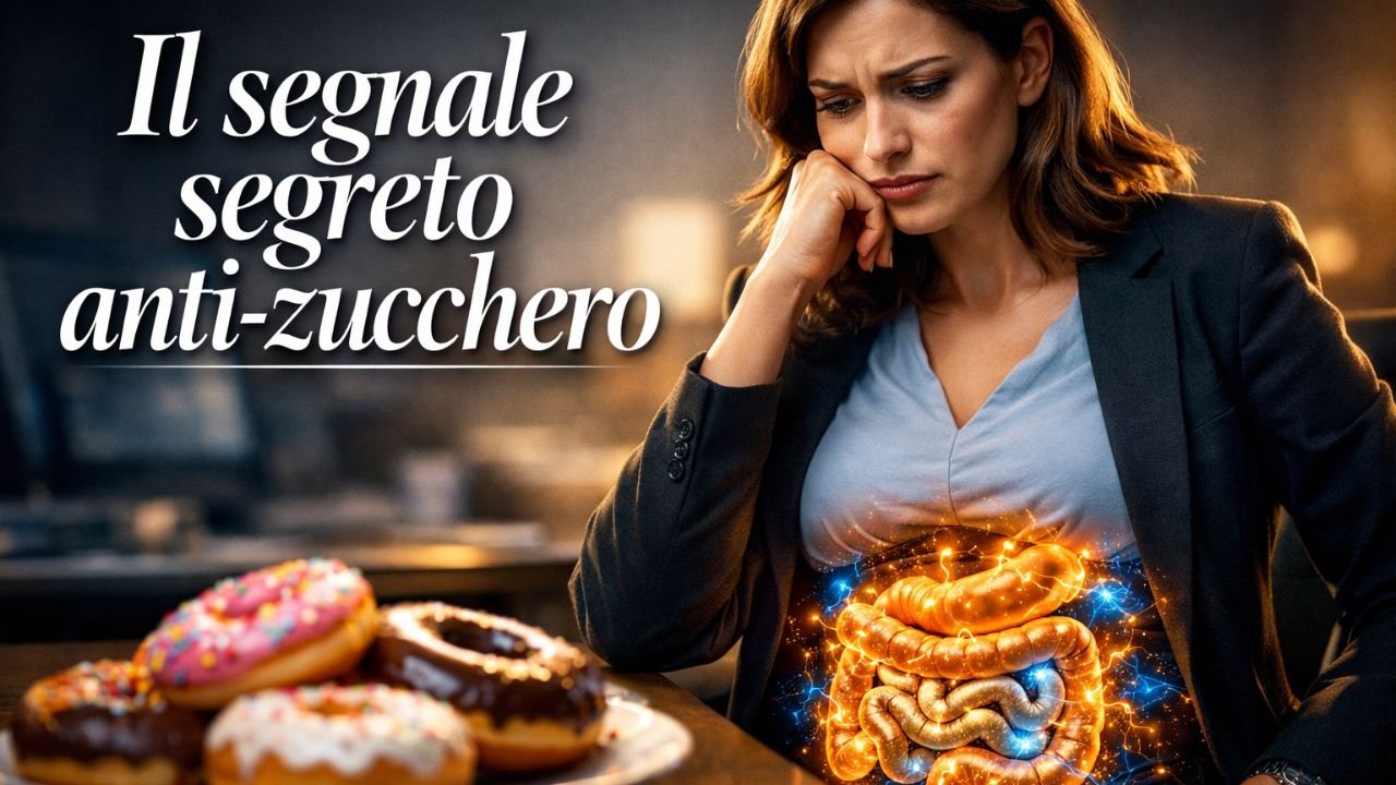 Scoperto il segnale nascosto dell’intestino che blocca la voglia di zucchero