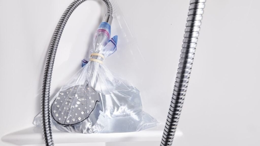 Vinegar bag hack for showerheads is a scam use this to remove hard water stains in 30 minutes